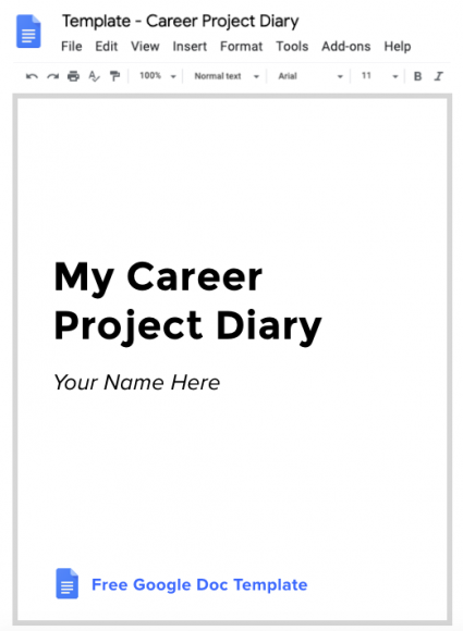 UX Career Project Diary